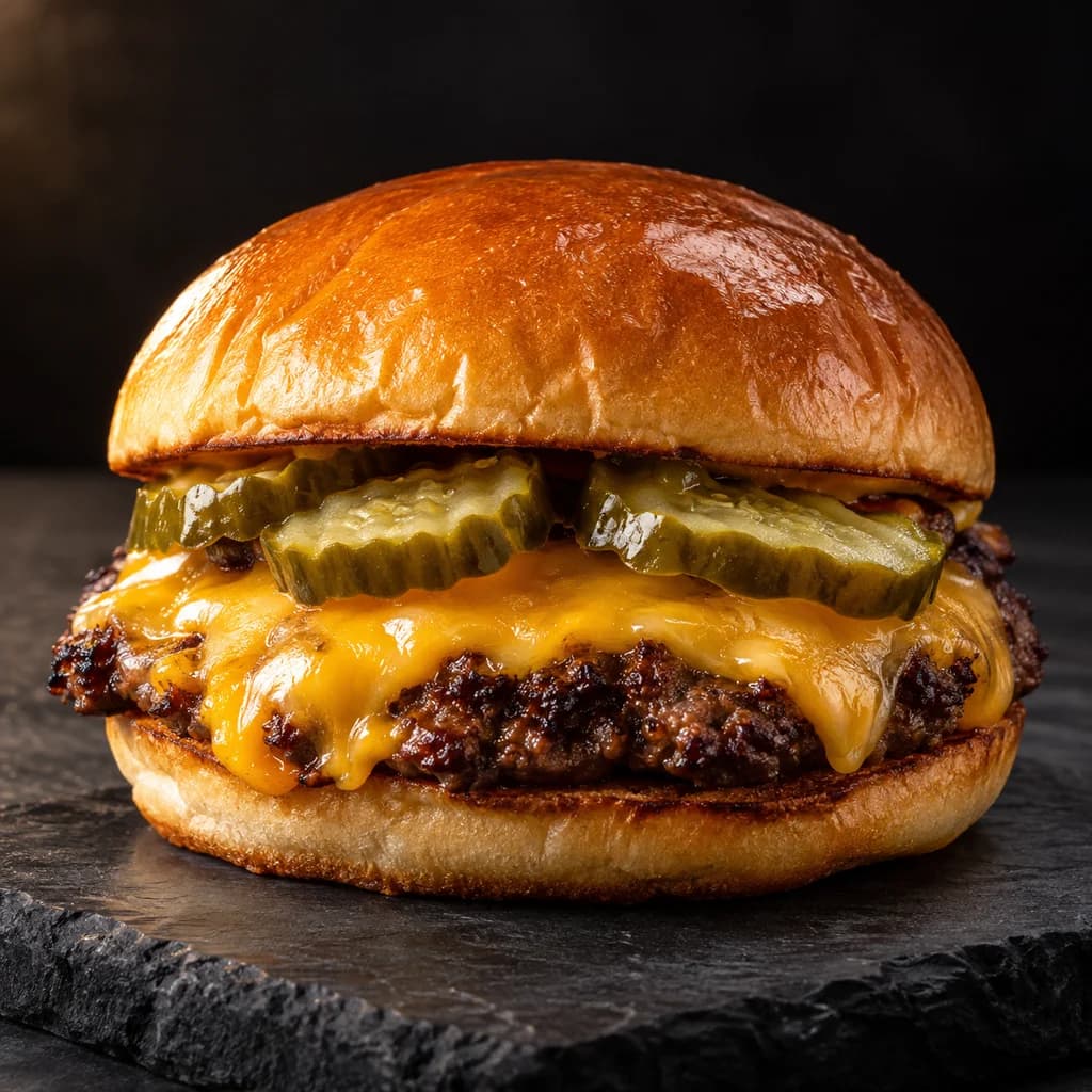 Beef Smashed with Cheese