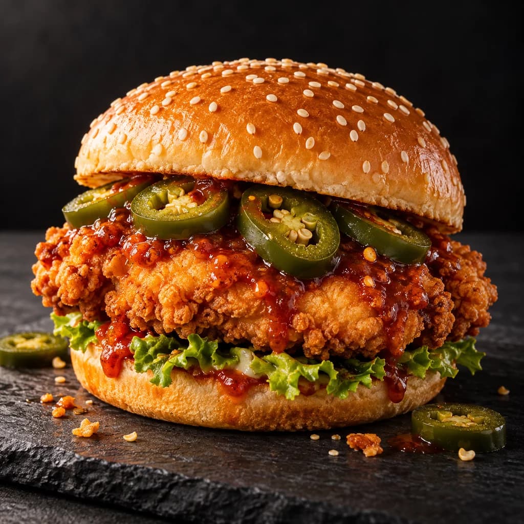 Spicy Jalapeño Burger