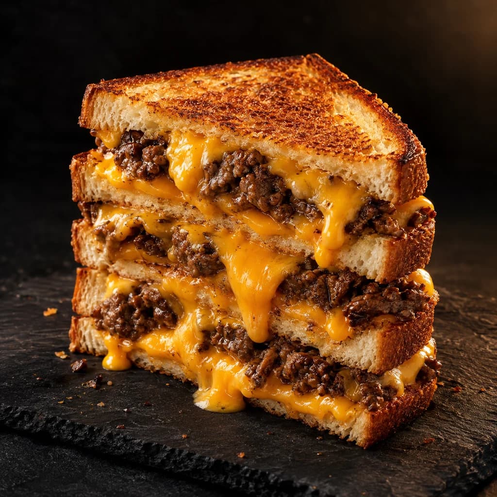 Beef Lava Sandwich (4 Step)